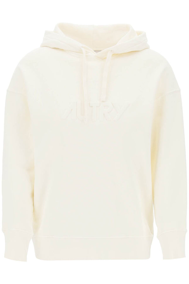Autry embossed logo hoodie-Autry-Urbanheer