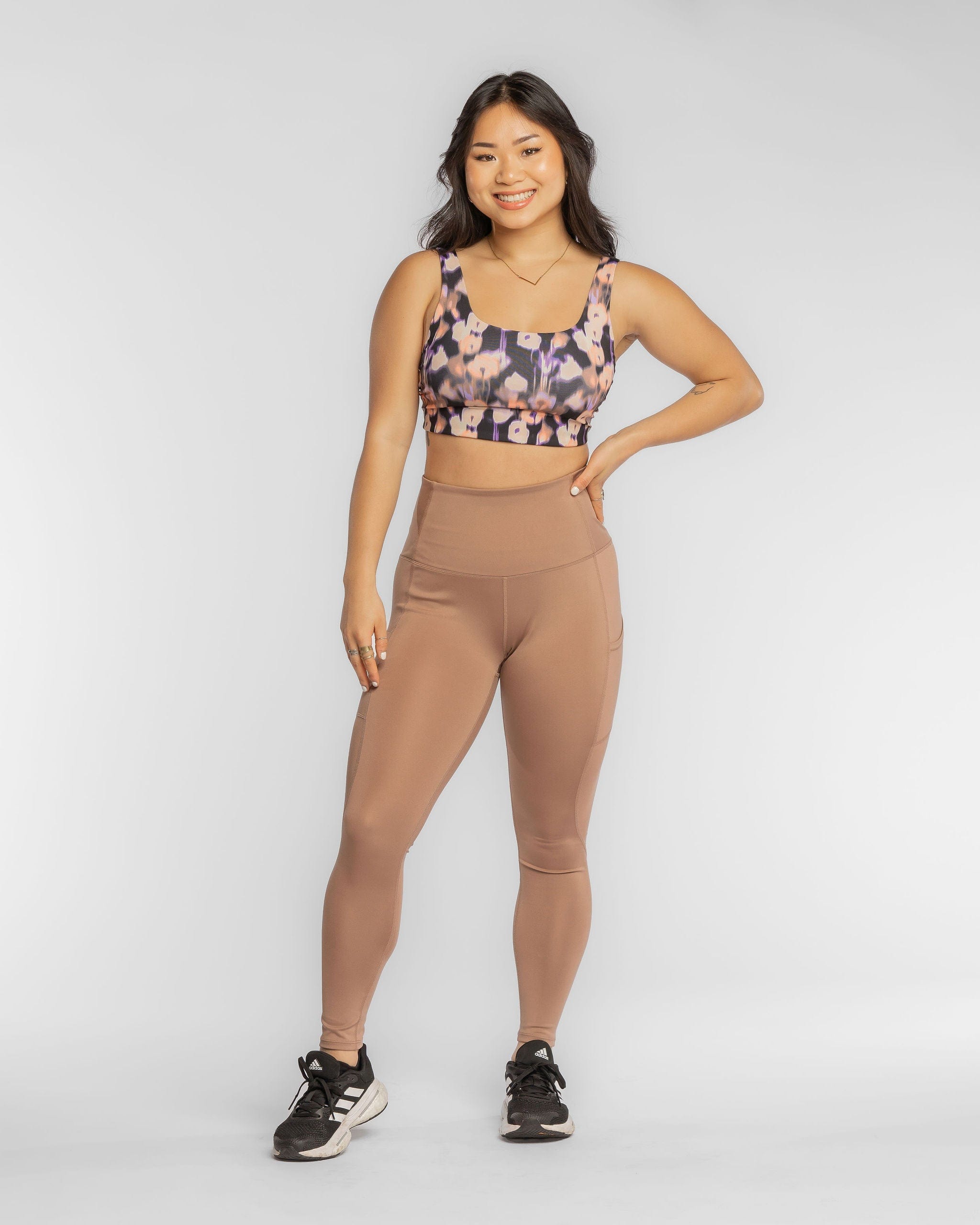 Hi Five Pocketed High-Waist Legging – Just Brew It-Handful-XS-Just Brew It-Urbanheer