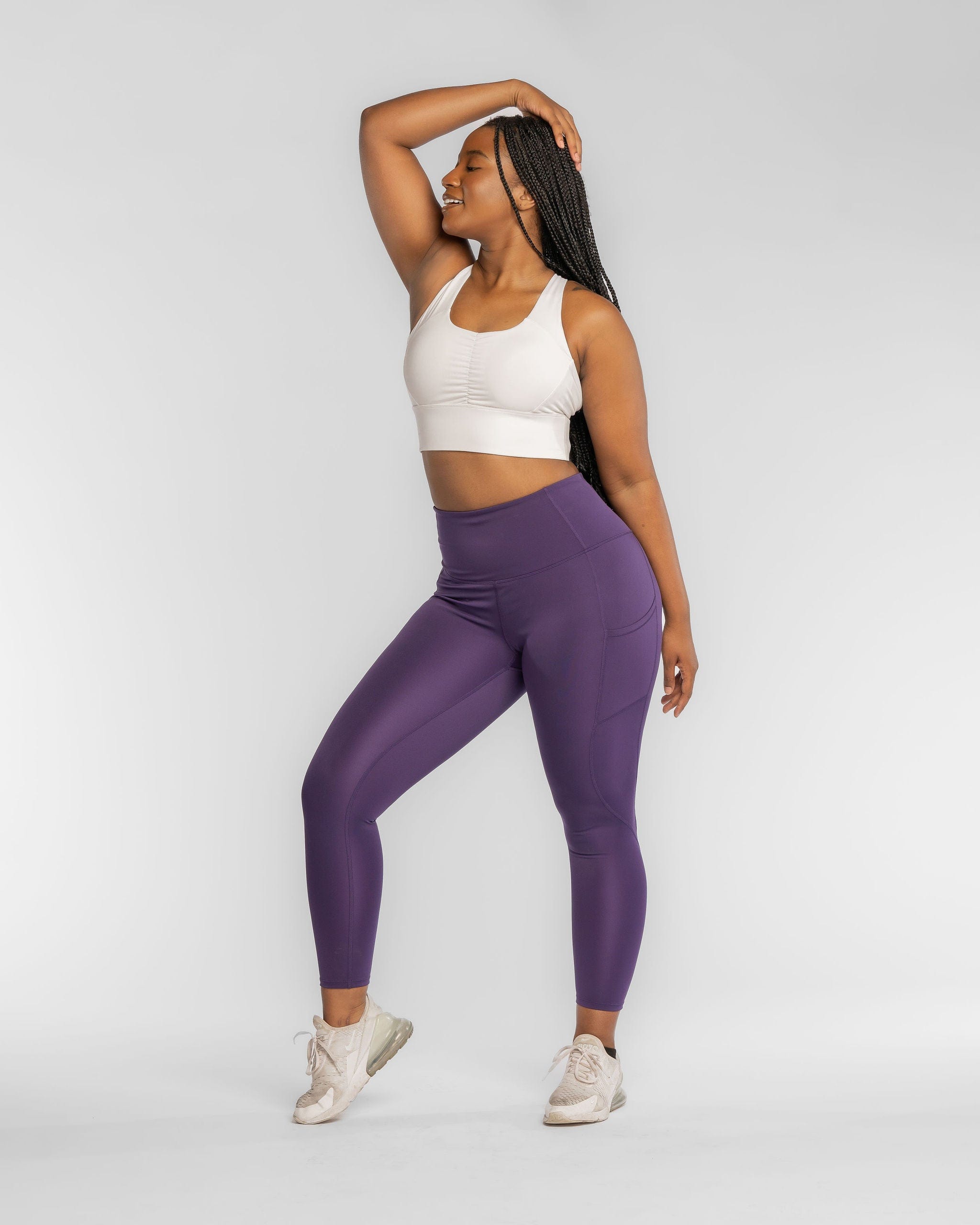 Gametime Bra – No Headlights White-Bra - Gametime-Handful-XS-No Headlights White-Urbanheer