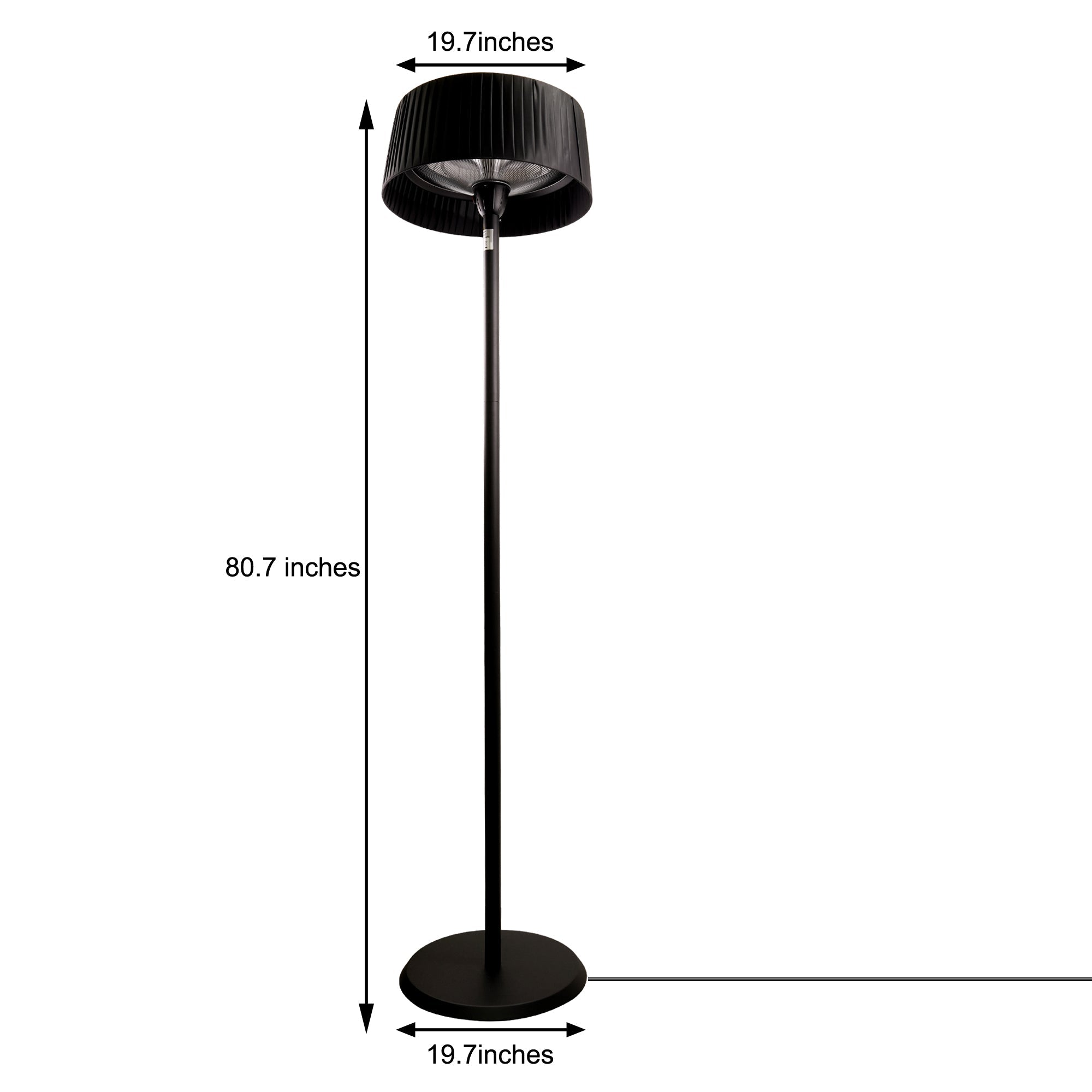 1500W Heater Floor Lamp-lampdepot-Urbanheer