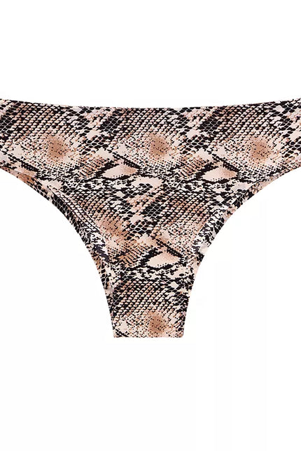 Hannah Seamless Thong Underwear - Snake