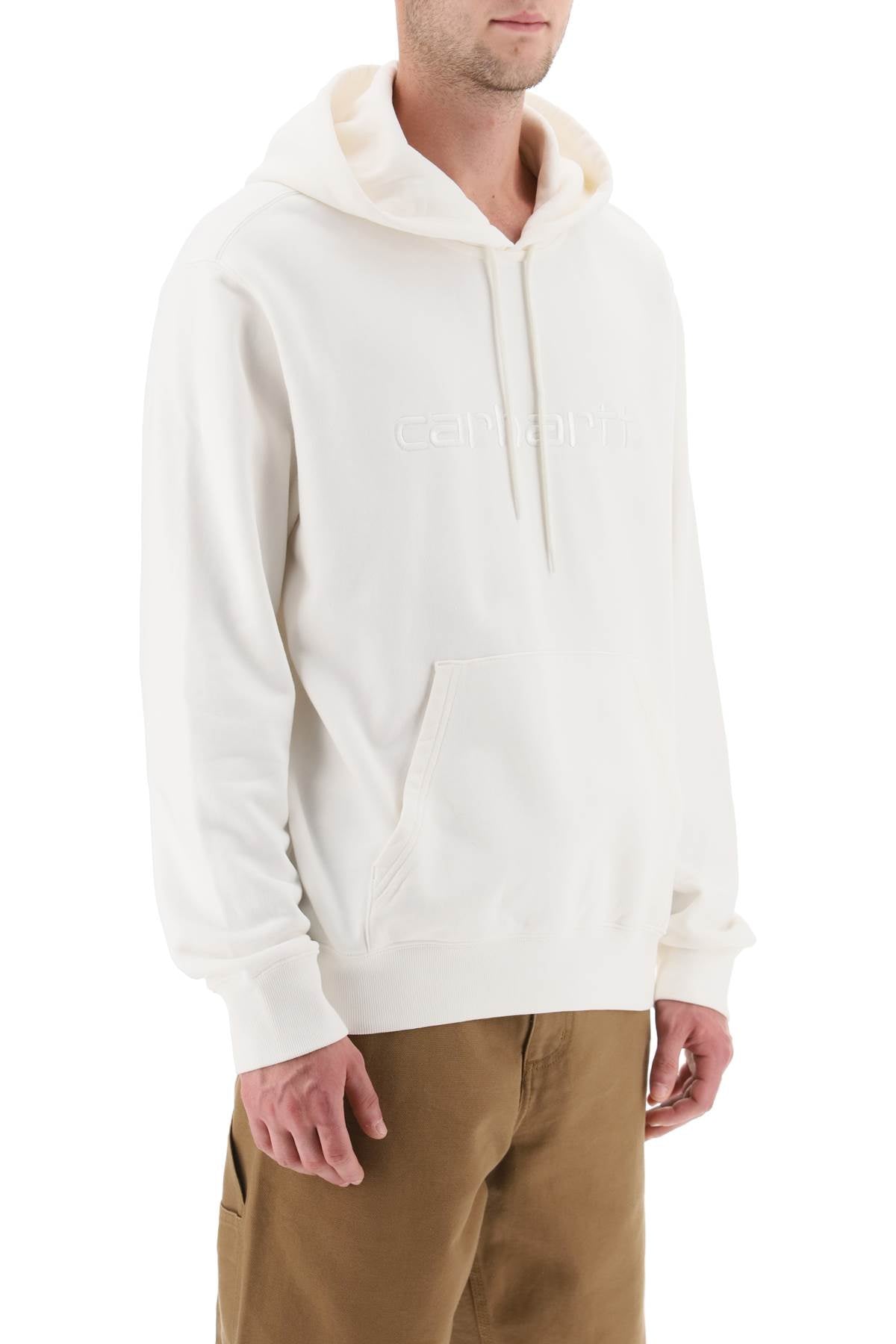 Carhartt Wip Hoodie With Logo Embroidery-Carhartt Wip-L-Urbanheer