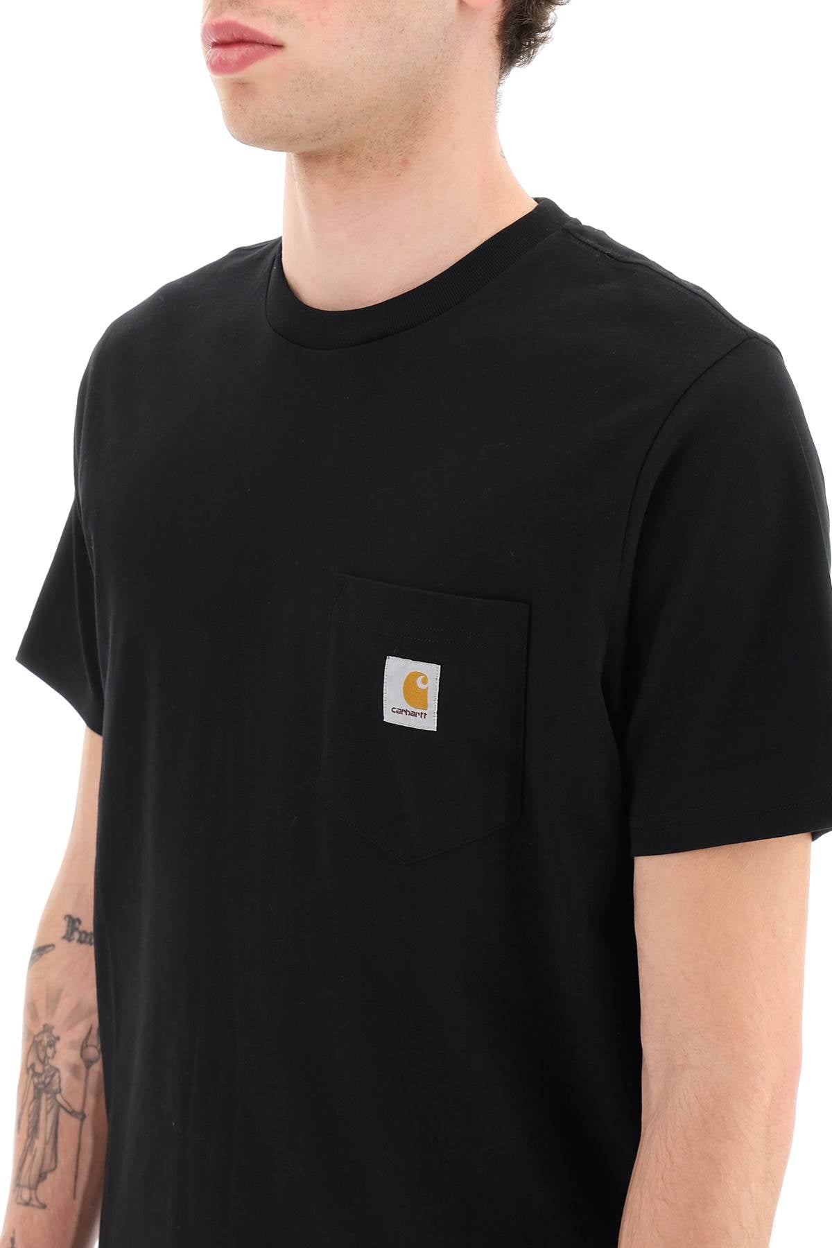 Carhartt wip t-shirt with chest pocket-Carhartt Wip-L-Urbanheer