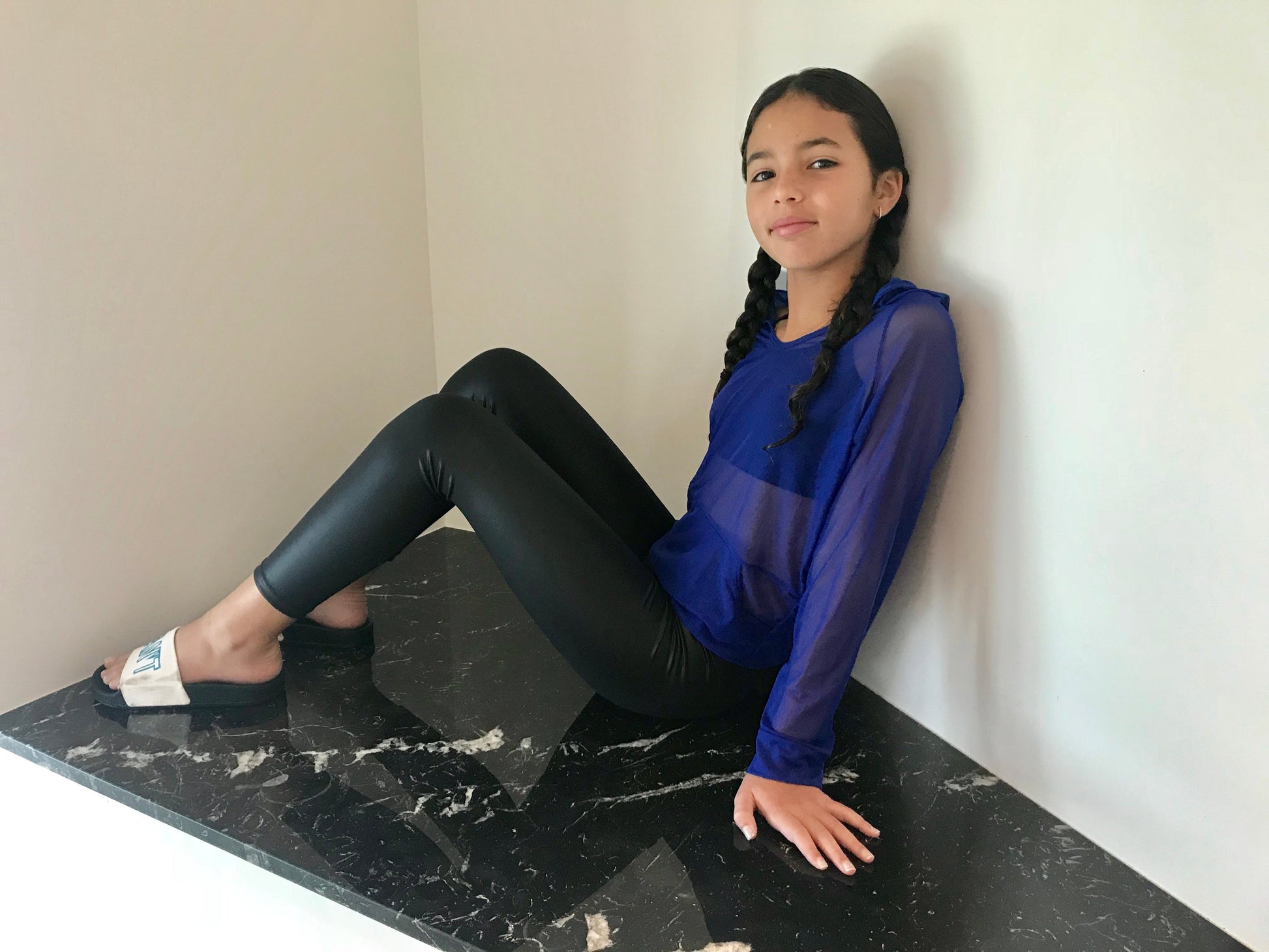 Shine Black Leggings-Fanilu-4-Urbanheer