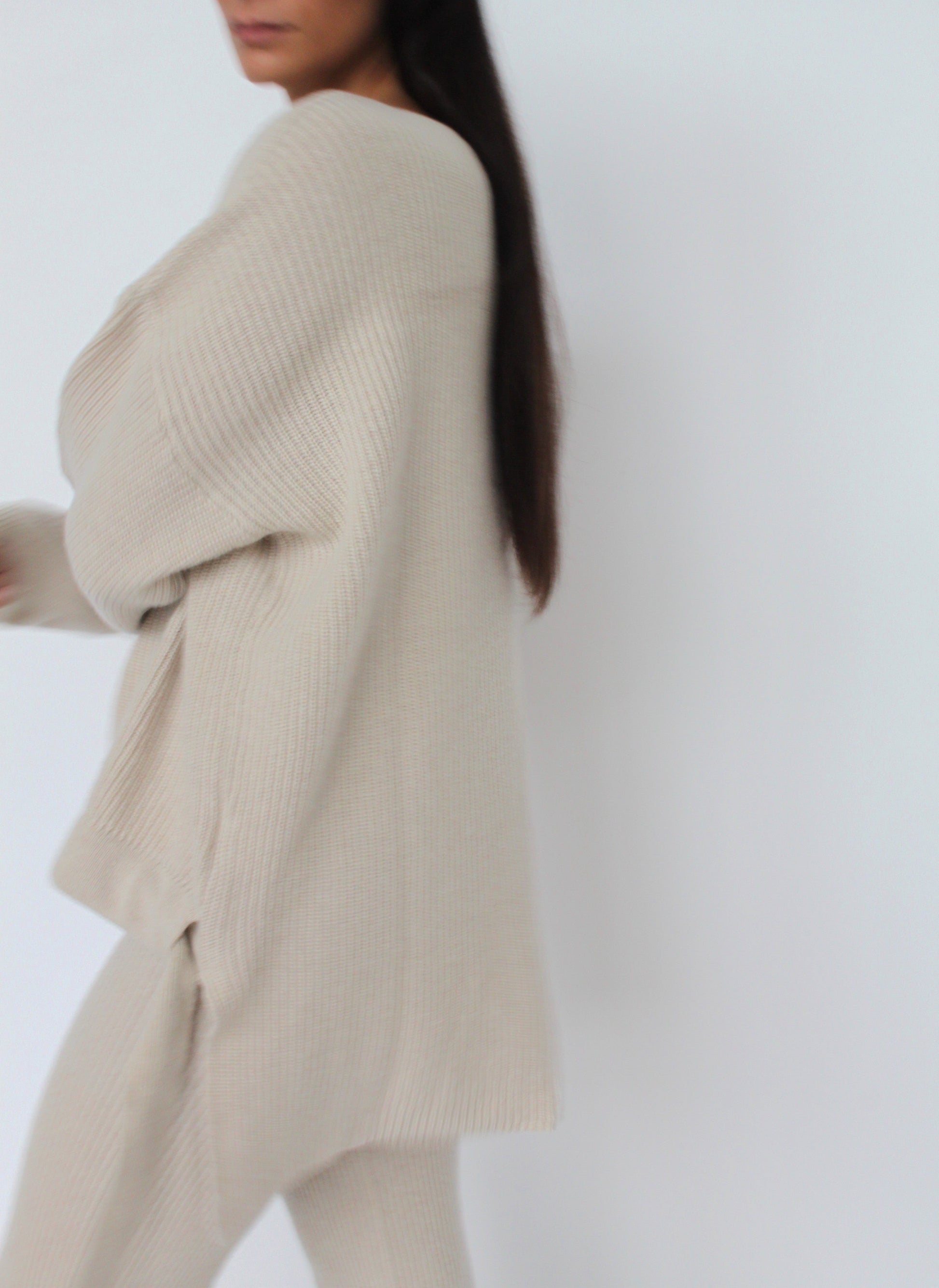 Maglia Con Dettaglio Sul Davanti - Annalou-Maglia-Tenné-S-BEIGE CHIARO-Urbanheer