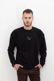 Foja Premium Sweater -Black-Foja Jeans-S-Urbanheer