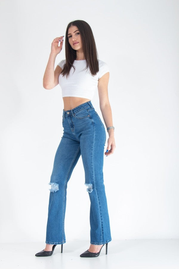 Blue Santorini Jeans-Foja Jeans-W27 L32-Urbanheer
