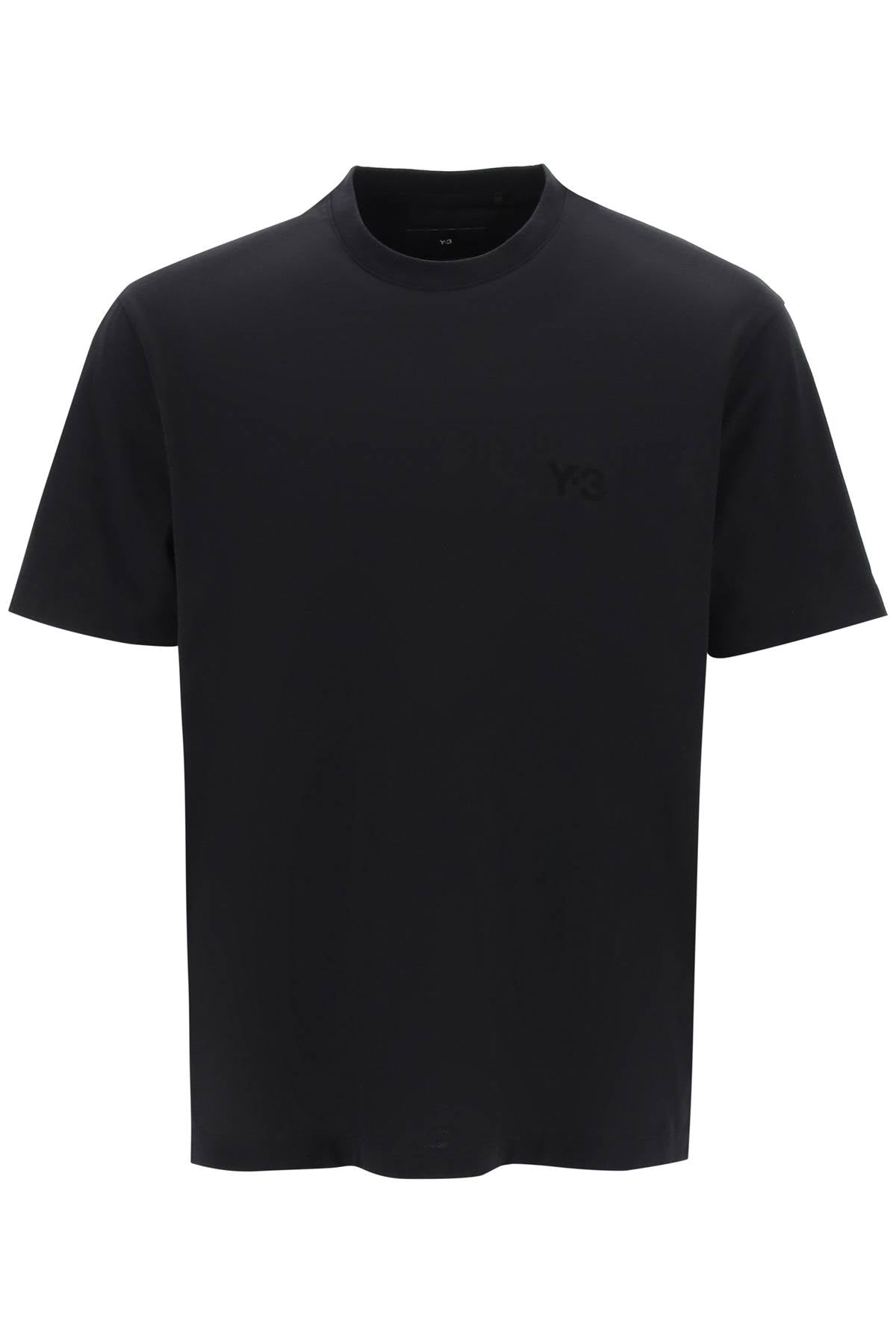 Y-3 t-shirt with tonal logo-Y-3-L-Urbanheer