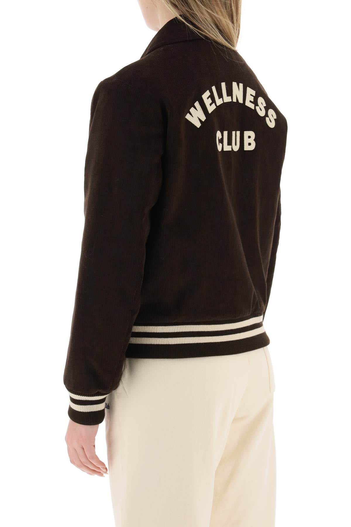 Sporty rich corduroy varsity jacket-Sporty & Rich-M-Urbanheer