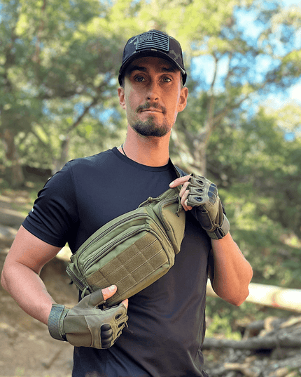 Military-Style Tactical Patch Hat with Adjustable Strap – Urbanheer