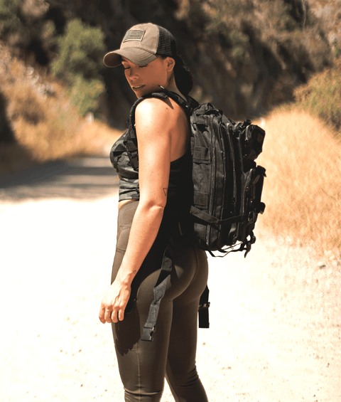 Tactical Military 25L Molle Backpack-JupiterGear-Black-Urbanheer