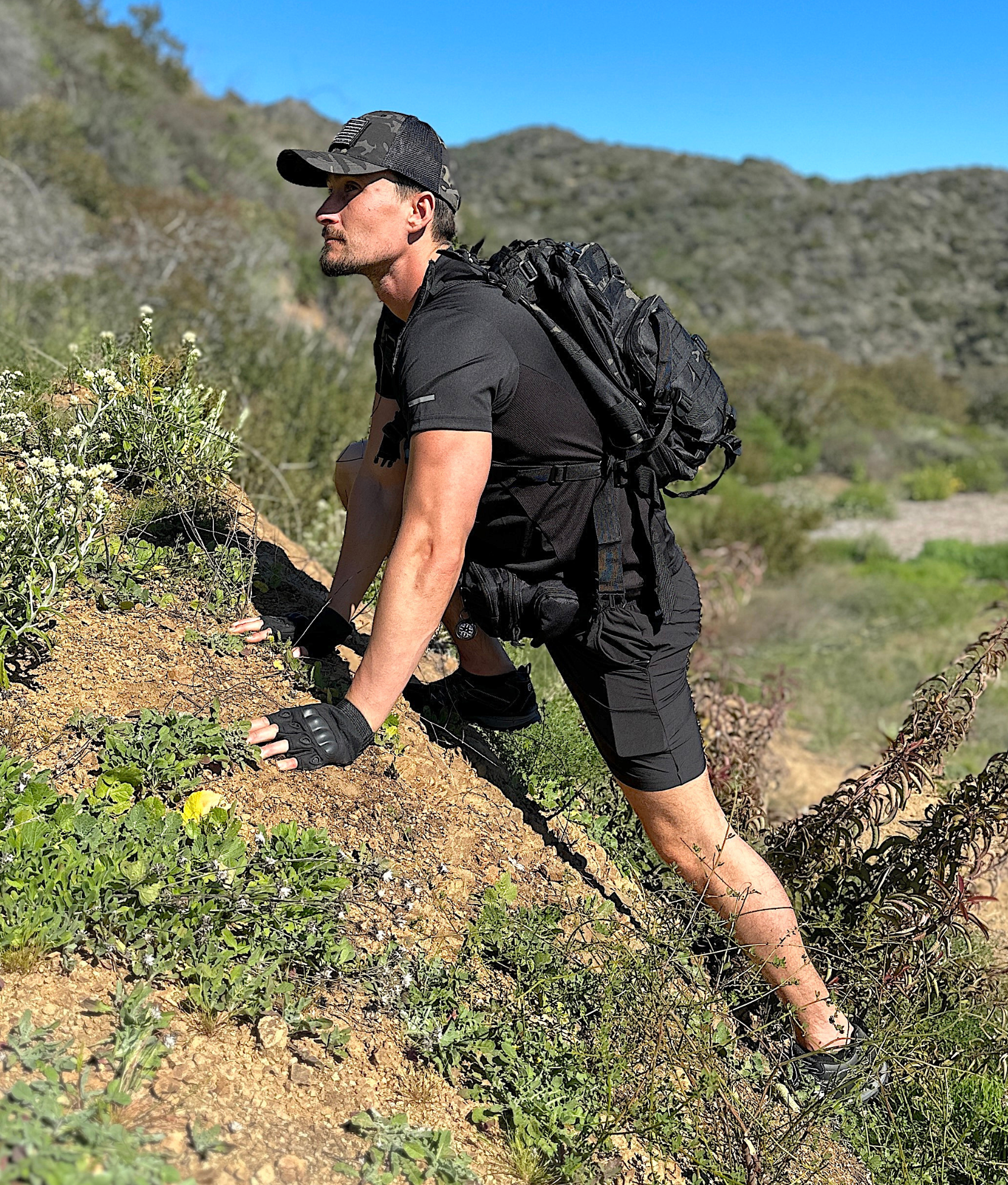 Tactical Military 25L Molle Backpack-JupiterGear-Black-Urbanheer