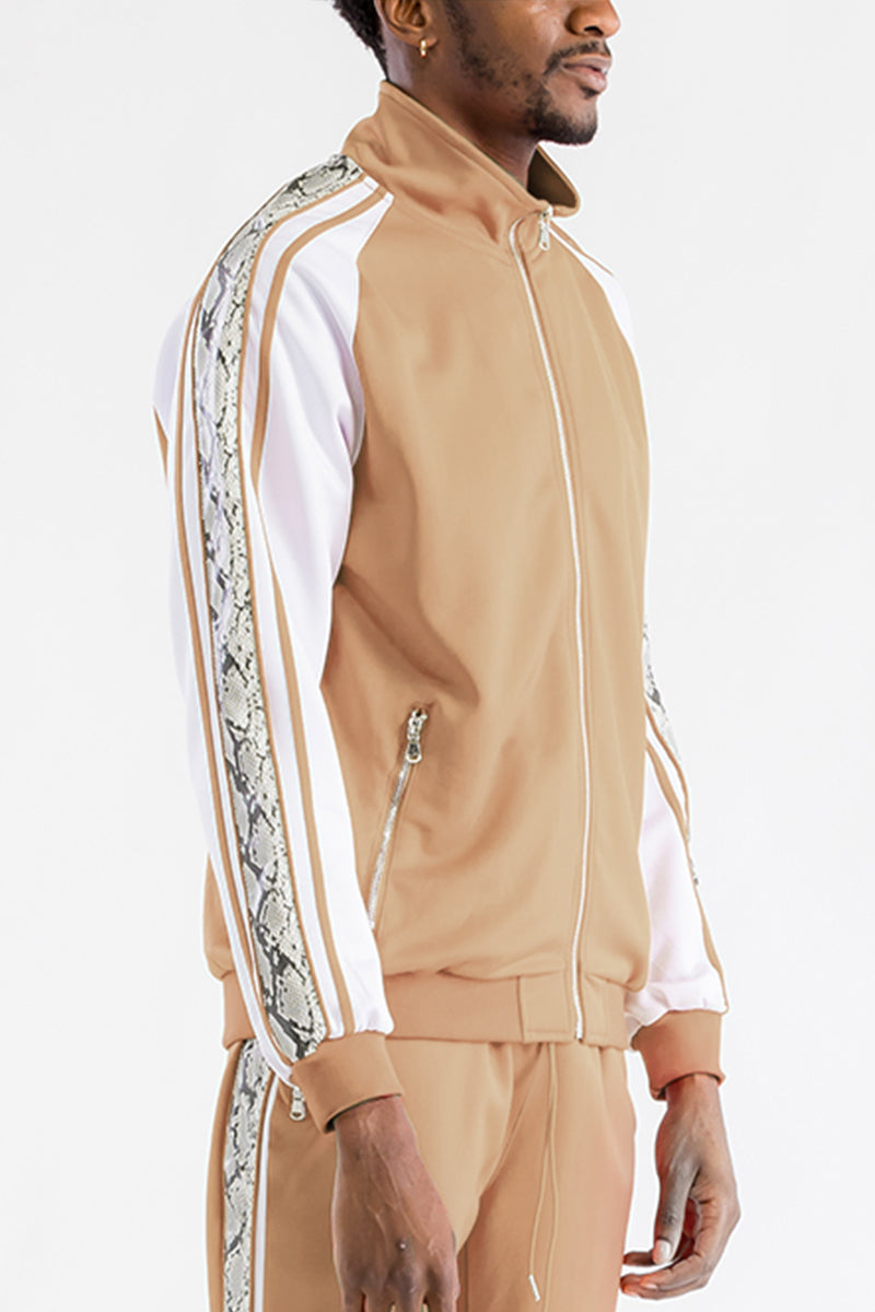 Snake Side Track Jacket-WEIV -Los Angeles-S-Black-Urbanheer