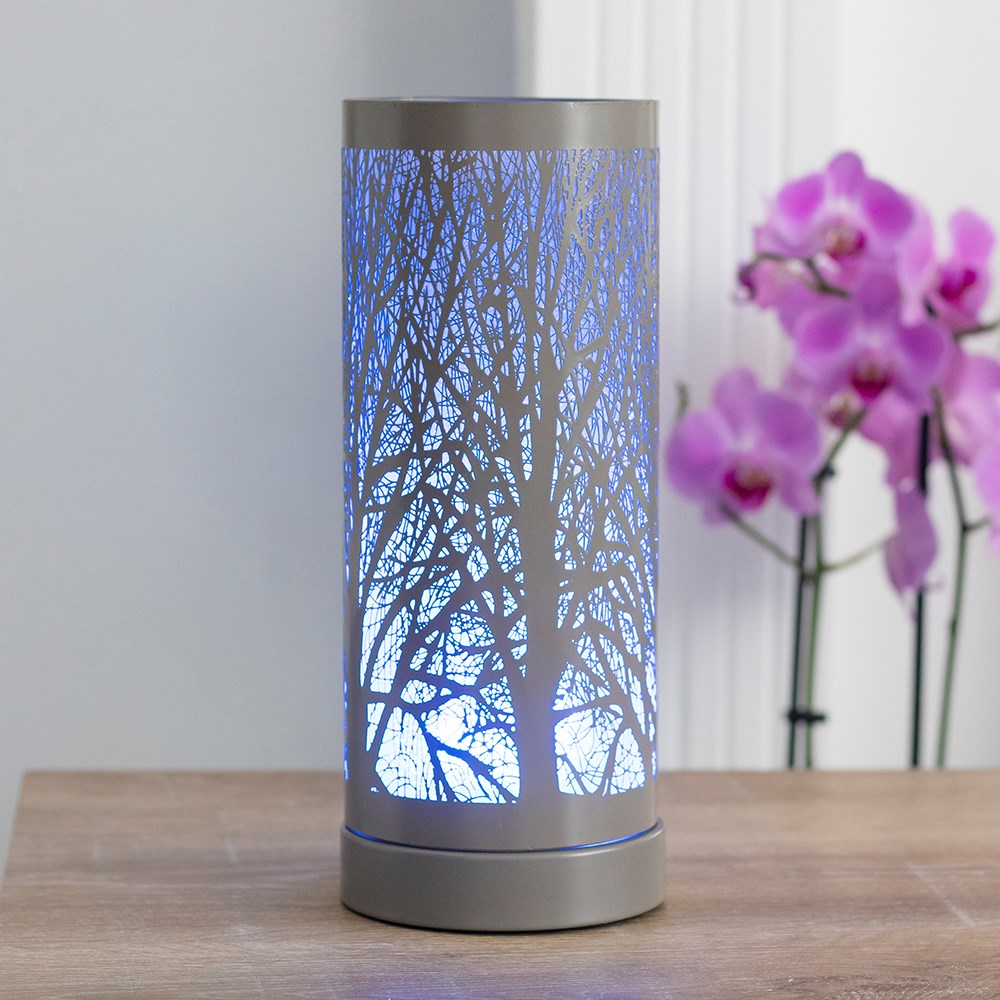 Grey Tree Led Aromatherapy Oil Burner Wax Melt Warmer-Gloriously Good-Urbanheer
