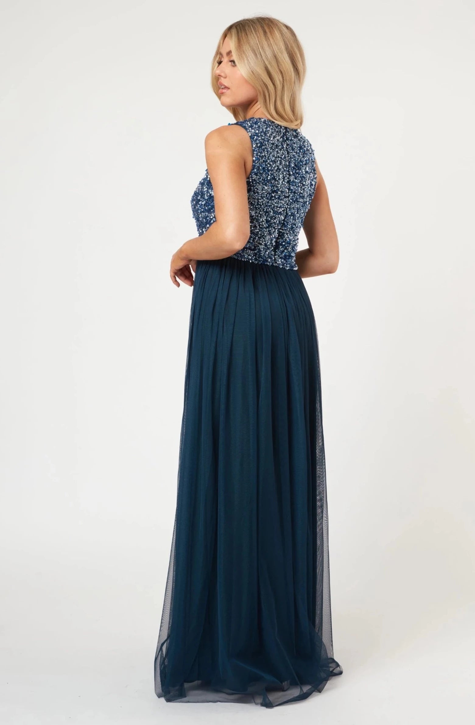Picasso Maxi in Navy.-Lace & Beads-XXS-Urbanheer