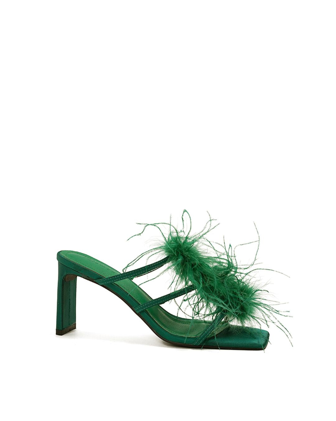 Layla Feather Sandals-LulaMax Shoes-5-Green-Urbanheer