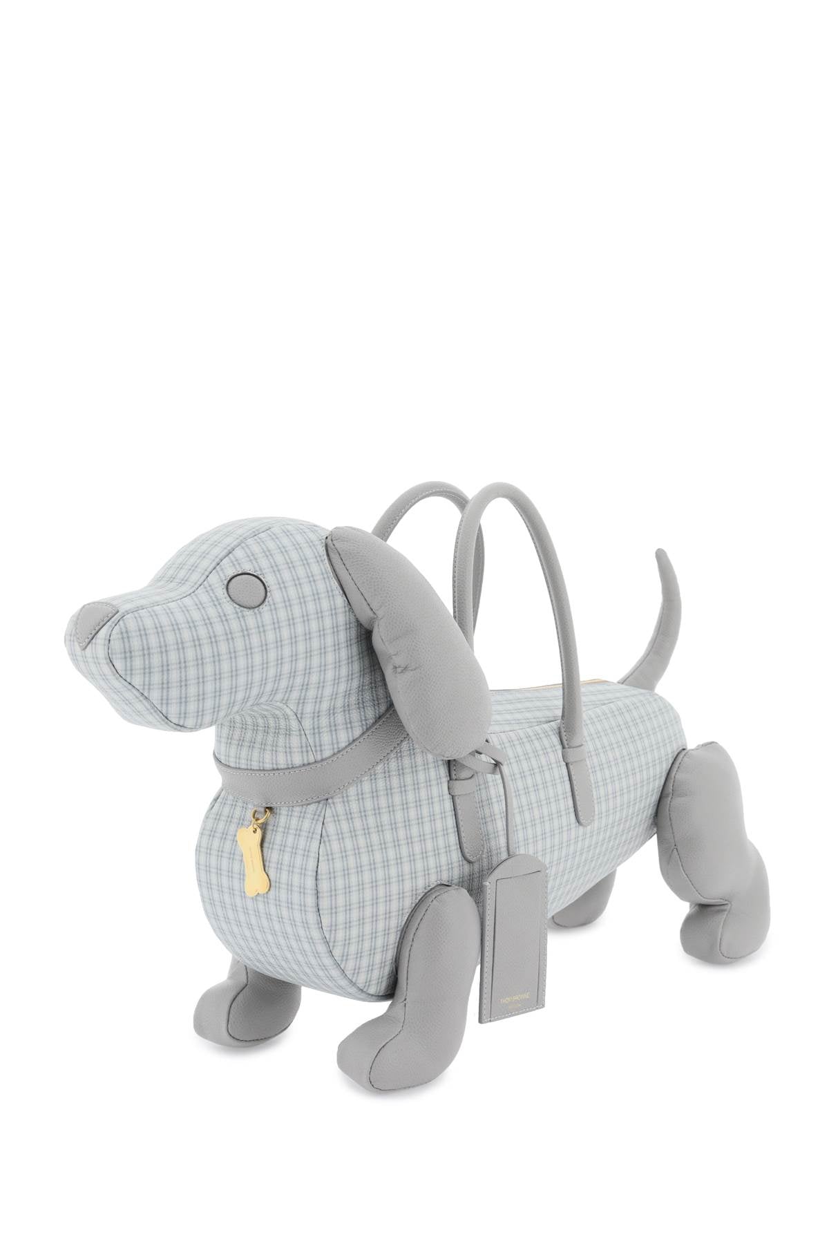 Thom browne checkered leather hector handbag-Thom Browne-Urbanheer