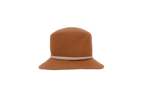 Cloche Brown Hat-Le Réussi-Brown-Small-Urbanheer