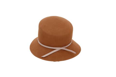 Cloche Brown Hat-Le Réussi-Brown-Small-Urbanheer
