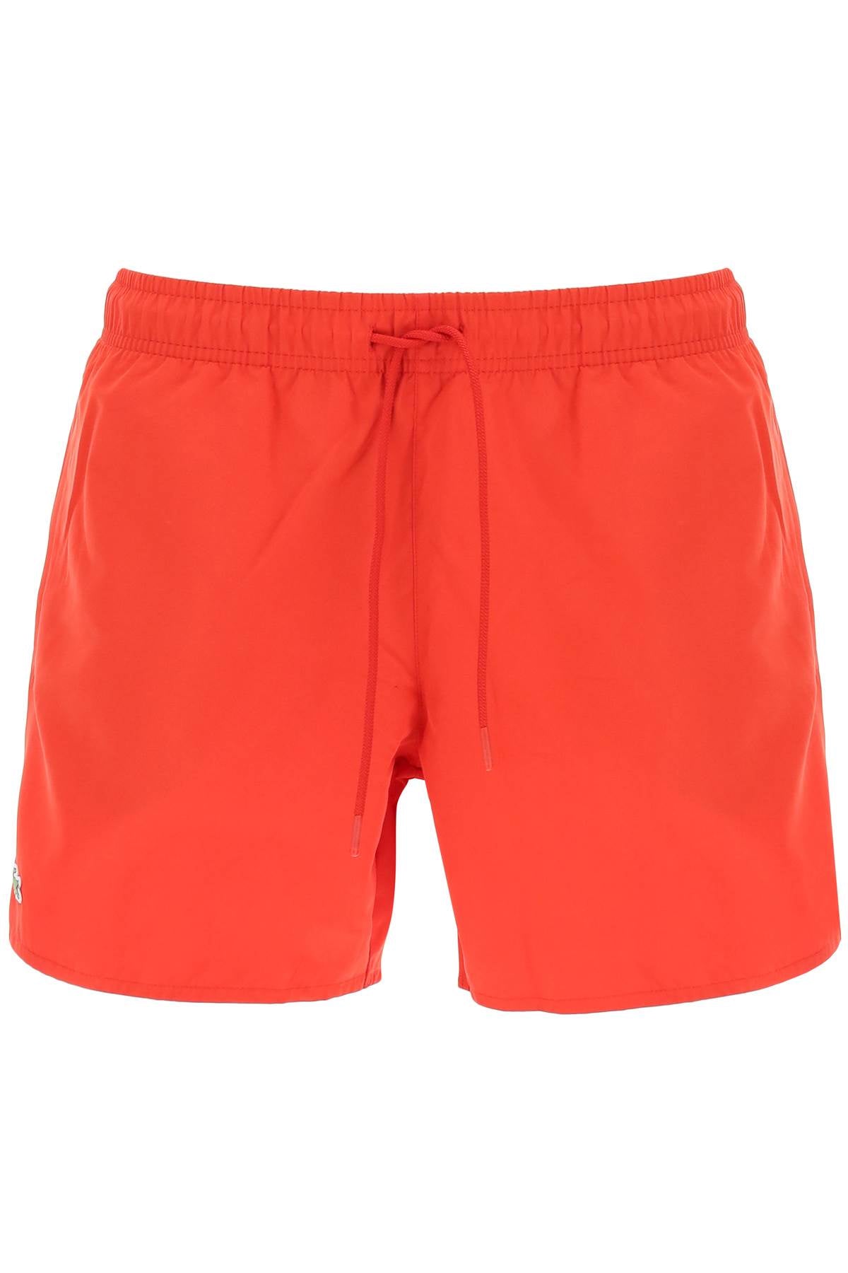 Lacoste logo patch swim shorts-Lacoste-M-Urbanheer