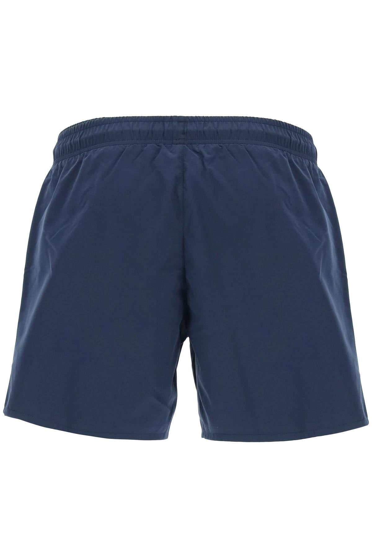Lacoste logo patch swim shorts-Lacoste-L-Urbanheer