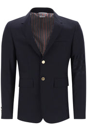 Thom browne fit 1 single-breasted 4-bar wool blazer-Thom Browne-1-Urbanheer