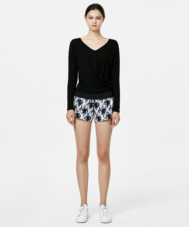 Twisty Long Sleeve-Clothing - Women-Mulawear-10-Black-Urbanheer