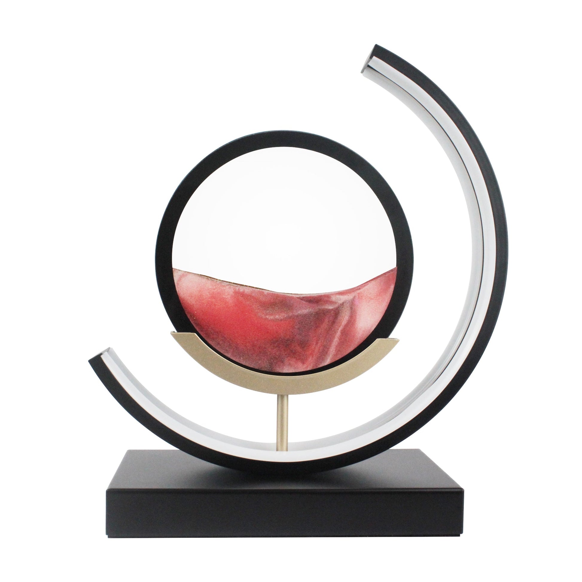 Moving Sand Sandscapes Led Table Lamp-Lighting-EP Designlab LLC-Urbanheer