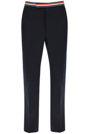 Thom browne tricolar waistband wool twill pants-Thom Browne-1-Urbanheer