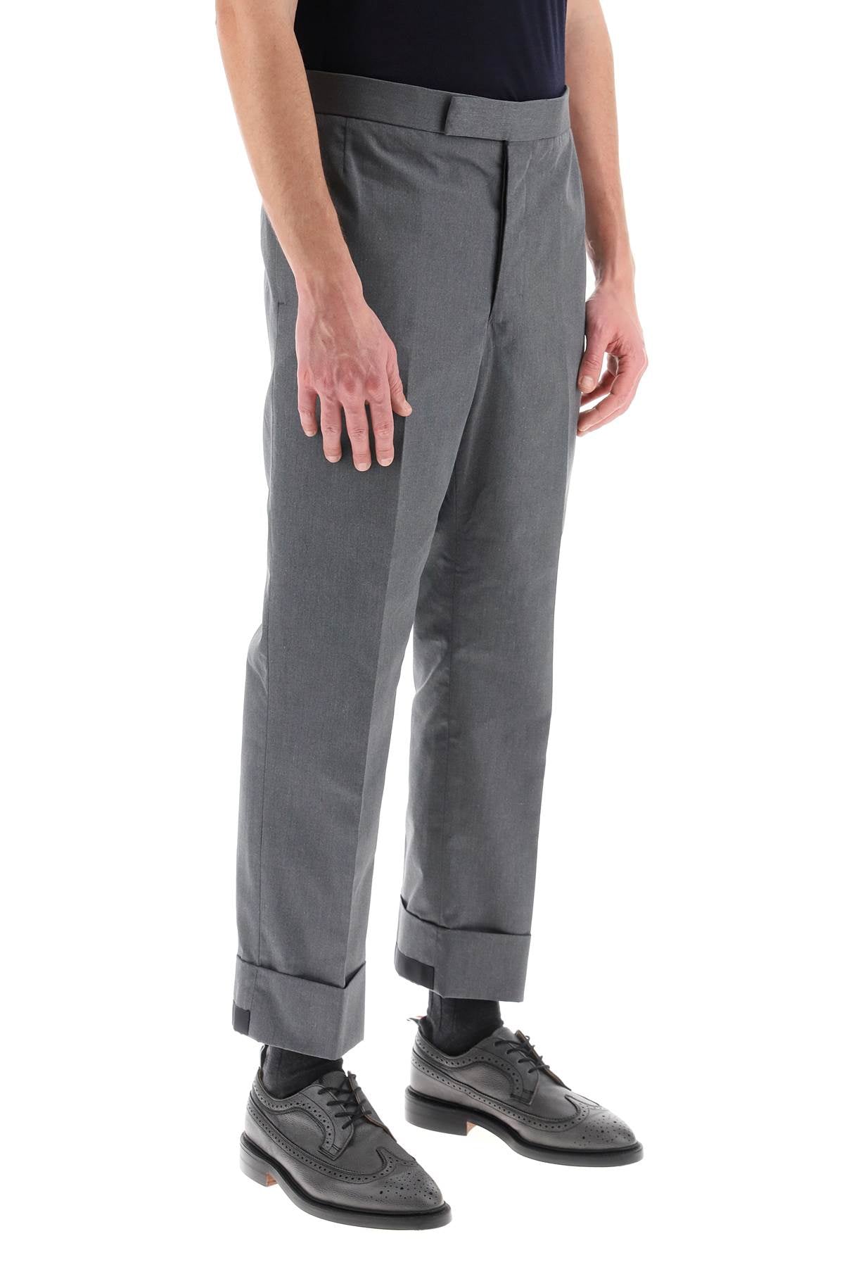 Thom browne cropped tailoring pants-Thom Browne-1-Urbanheer