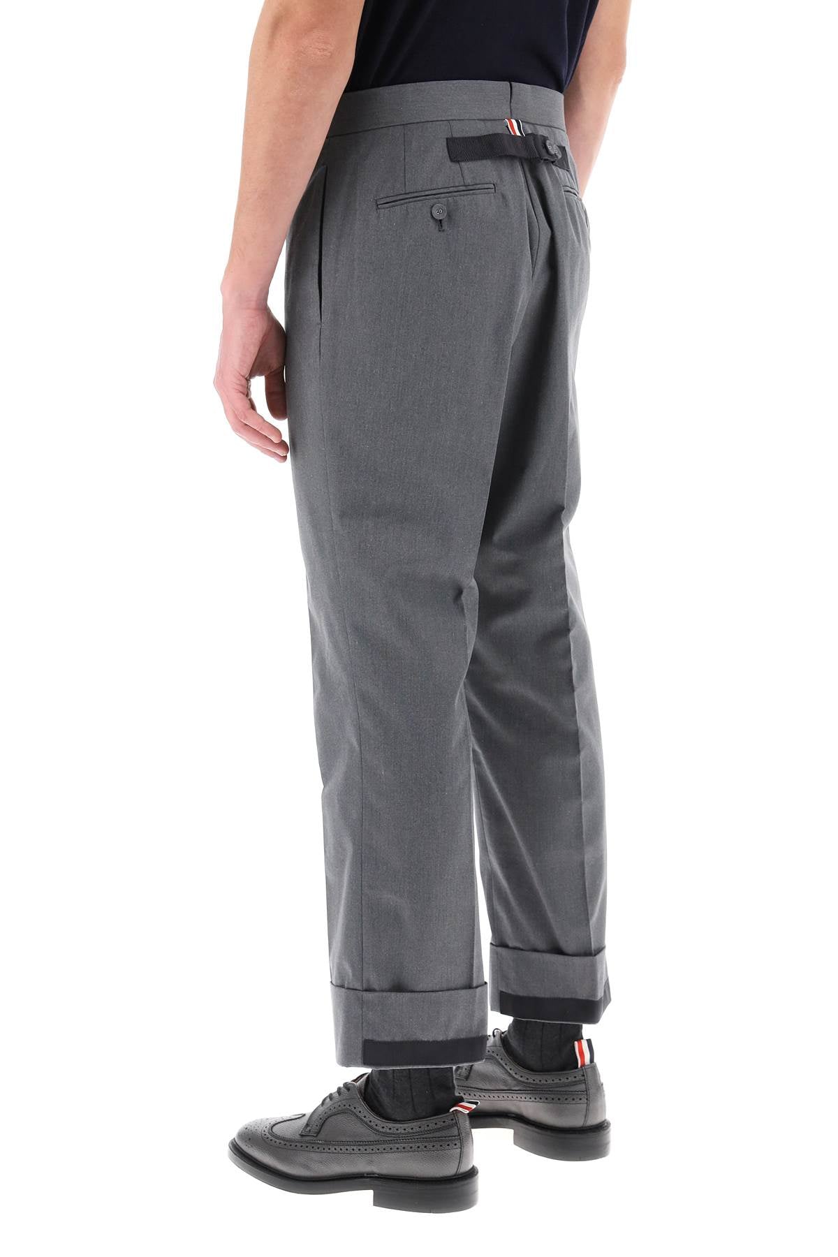 Thom browne cropped tailoring pants-Thom Browne-1-Urbanheer