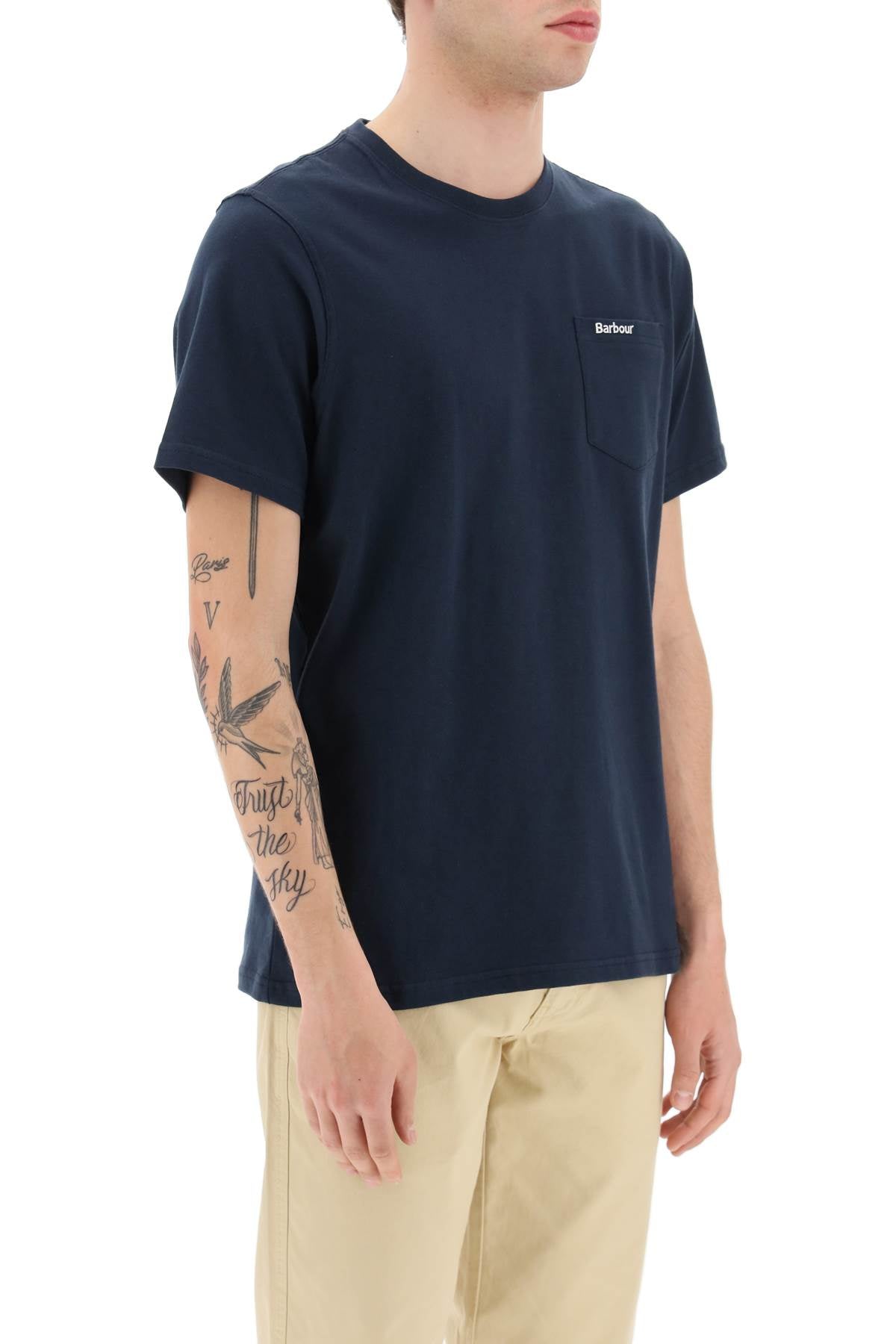 Barbour Classic Chest Pocket T-Shirt-Barbour-M-Urbanheer