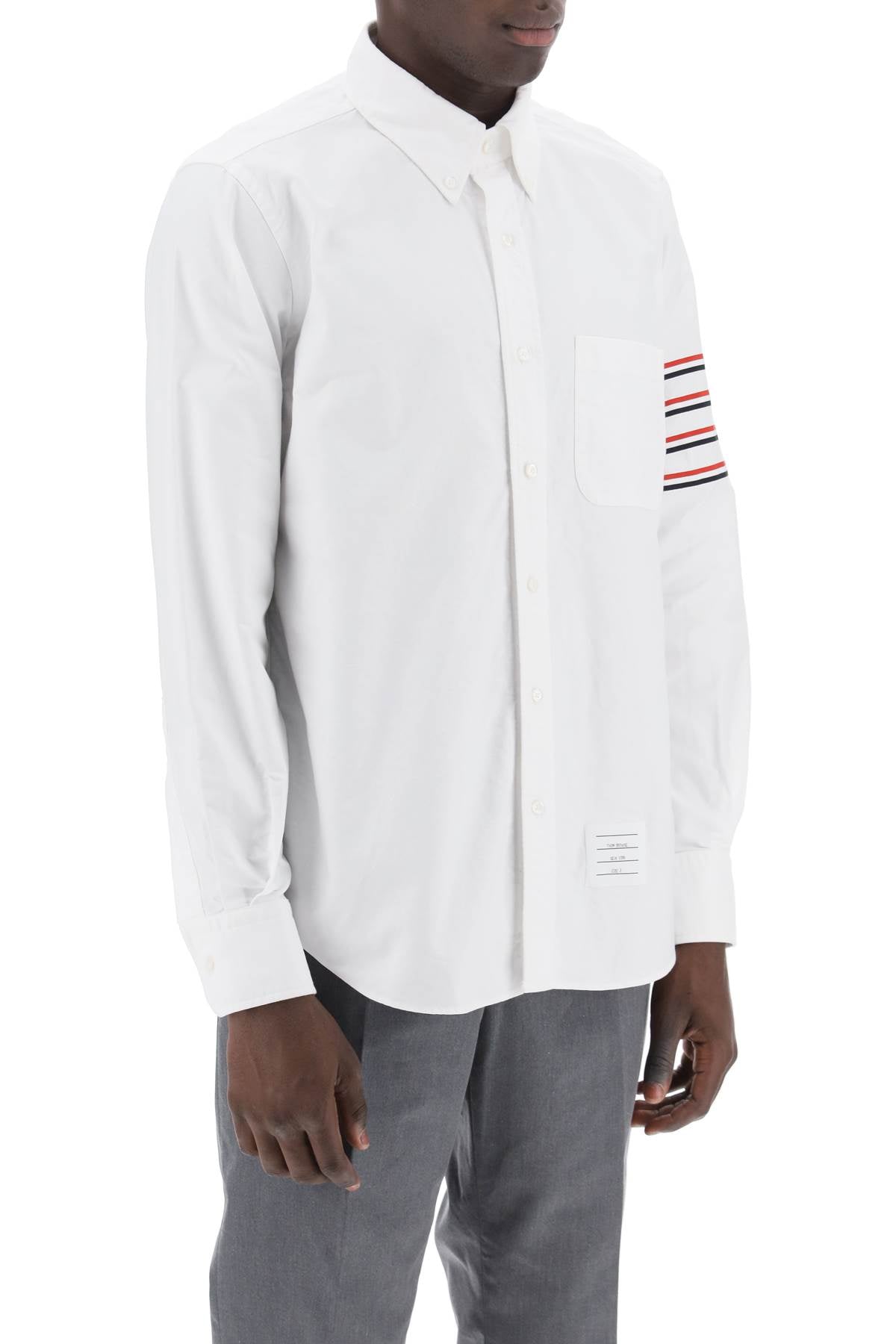 Thom browne tricolor 4-bar shirt-Thom Browne-1-Urbanheer