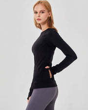 Morning Glory Coziplex™ Long Sleeve-rebody-Cozy Black-XS-Urbanheer