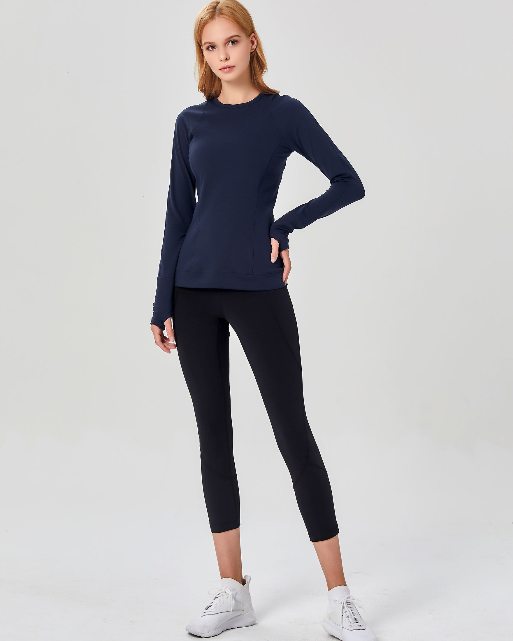 Morning Glory Coziplex™ Long Sleeve-rebody-Cozy Black-XS-Urbanheer