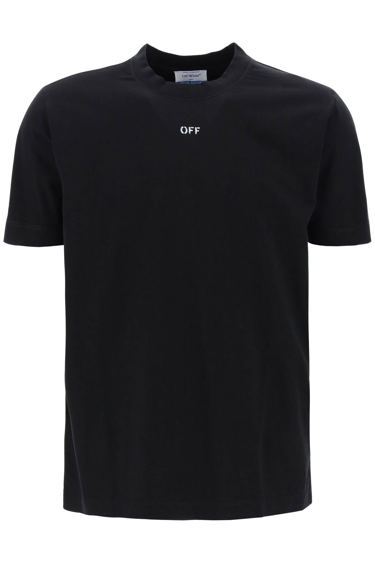 Off-White Crew-Neck T-Shirt With Off Print-Off-White-L-Urbanheer