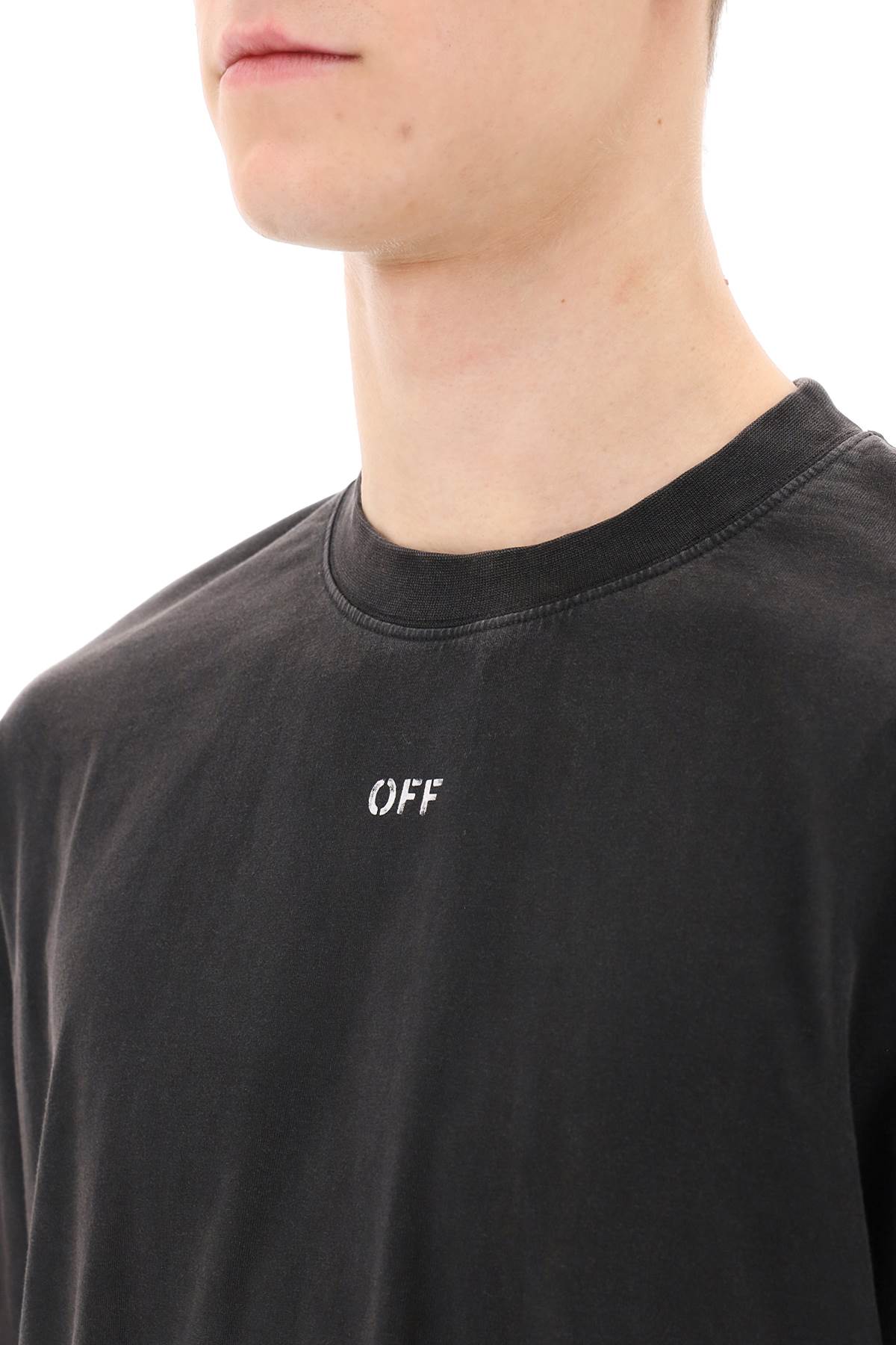 Off-White S. Matthew Crew-Neck T-Shirt-Off-White-M-Urbanheer