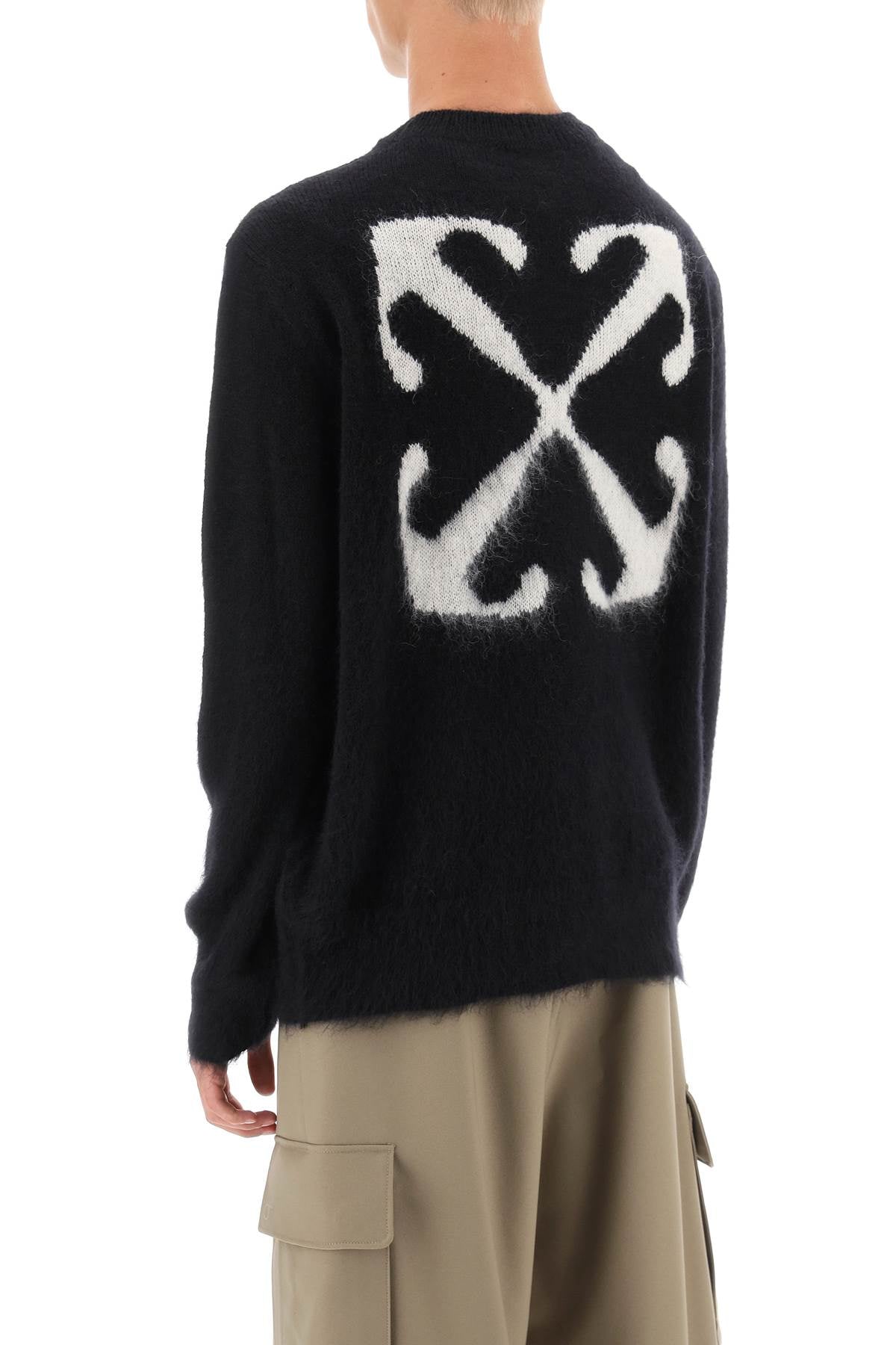 Off-White Back Arrow Motif Sweater-Off-White-L-Urbanheer