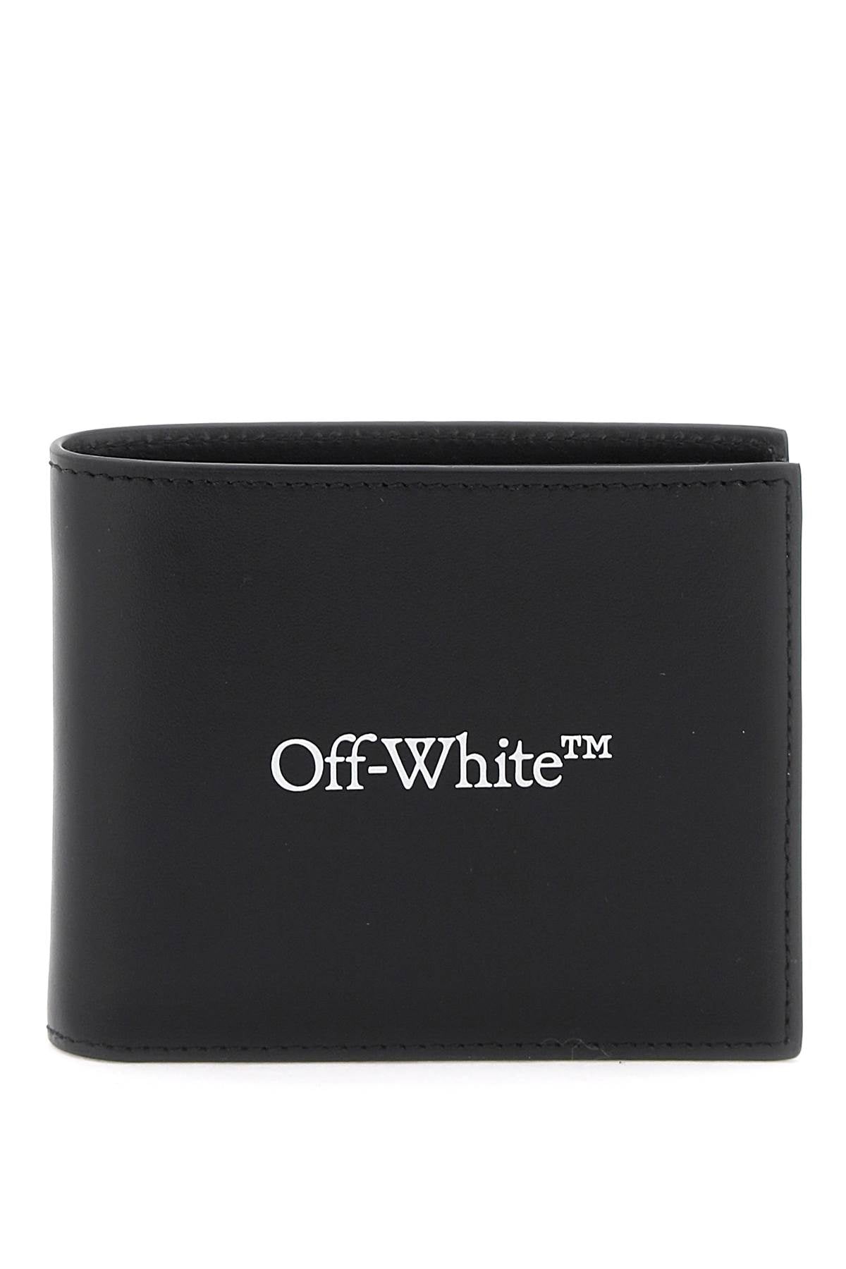 Off-White Bookish Logo Bi-Fold Wallet-Off-White-Urbanheer