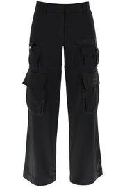 Off-White Toybox Cargo Pants In Satin-Off-White-40-Urbanheer