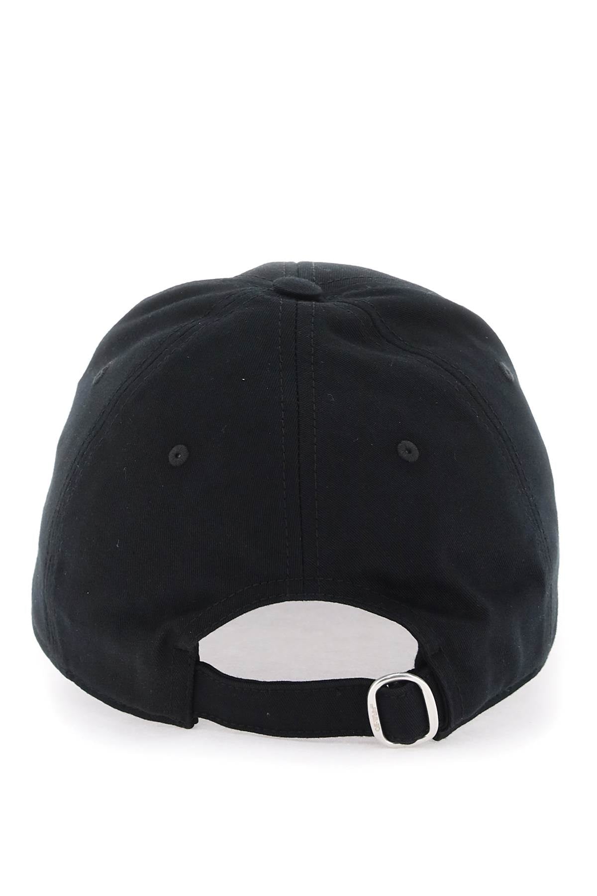 Off-White Baseball Cap With Embroidery-Off-White-M-Urbanheer