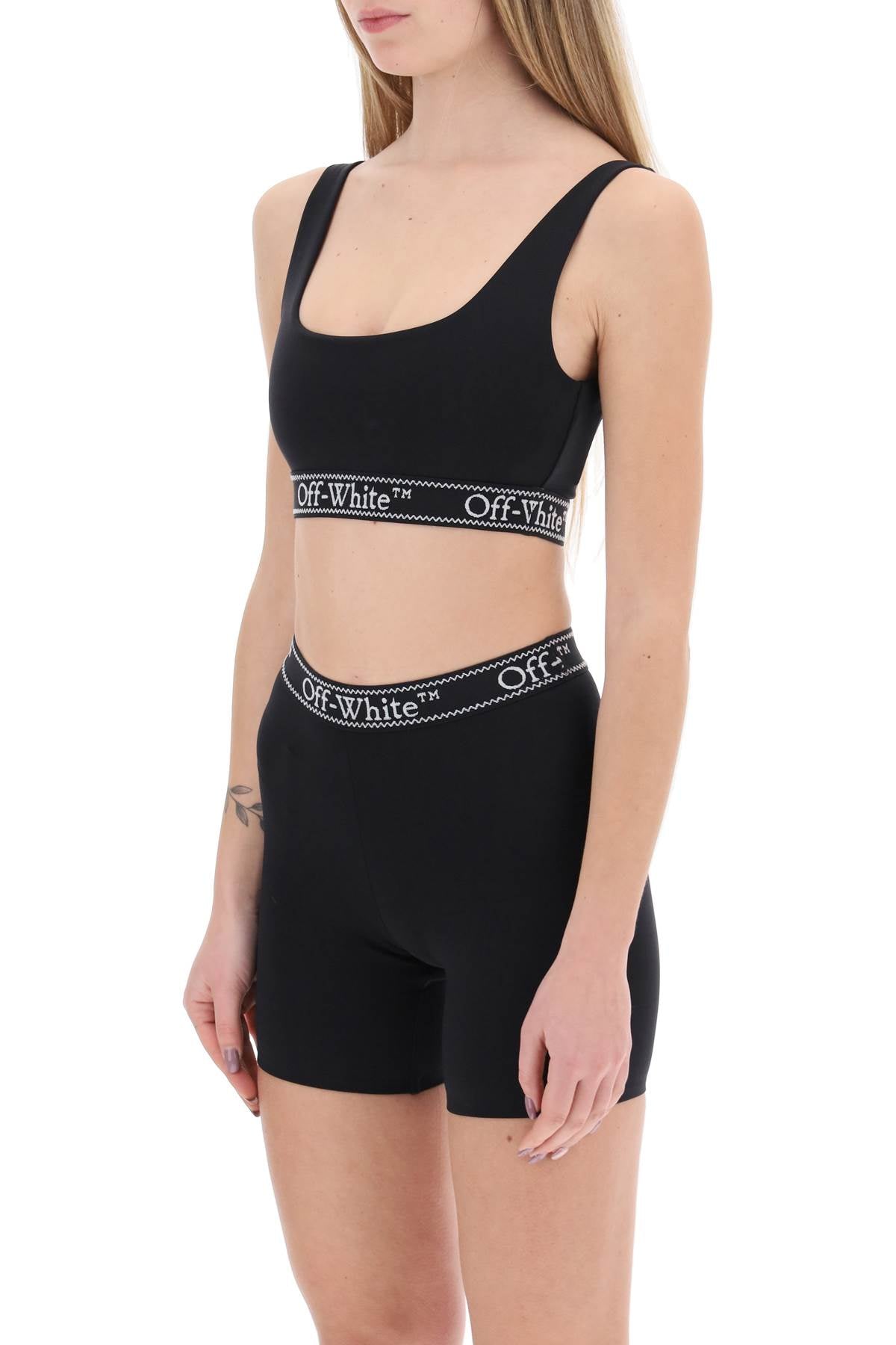 Off-white "sport bra with branded band"-Off-White-L-Urbanheer