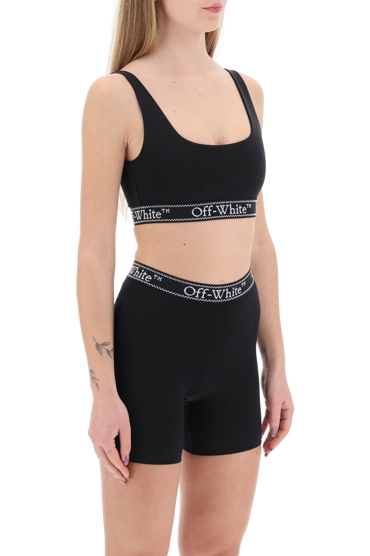 Off-white "sport bra with branded band"-Off-White-L-Urbanheer
