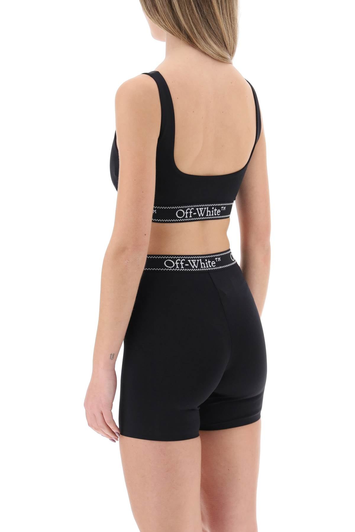 Off-white "sport bra with branded band"-Off-White-L-Urbanheer