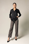 Women's Straight Leg pants-Straight leg trouser-Le Réussi-S-brown-Urbanheer