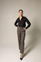 Women's Straight Leg pants-Straight leg trouser-Le Réussi-S-brown-Urbanheer