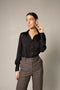 Women's Straight Leg pants-Straight leg trouser-Le Réussi-S-brown-Urbanheer