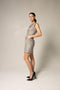 Italian Wool Boss Dress-Le Réussi-S-brownish-Urbanheer