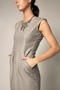 Italian Wool Boss Dress-Le Réussi-S-brownish-Urbanheer