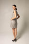 Italian Wool Boss Dress-Le Réussi-S-brownish-Urbanheer